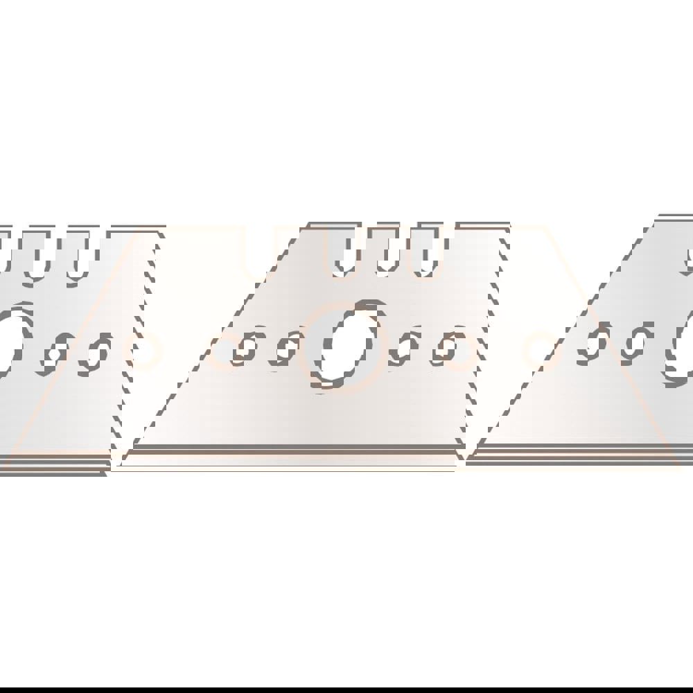 Knife Blades; Blade Type: Trapezoid ; Blade Material: Steel ; Blade Point Type: Sharp ; Blade Edge Type: Straight ; Blade Length (mm): 53.0000 ; Blade Length (Decimal Inch): 2.0866